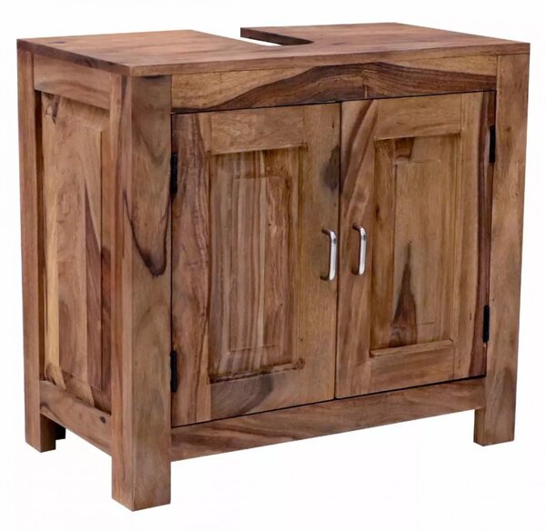Skrinka pod umývadlo Suri 65x60x35 indický masív palisander