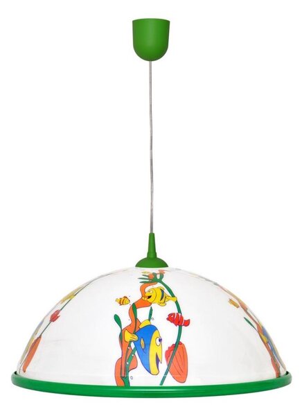 Detský luster na lanku FISH 1x27/15W/230V