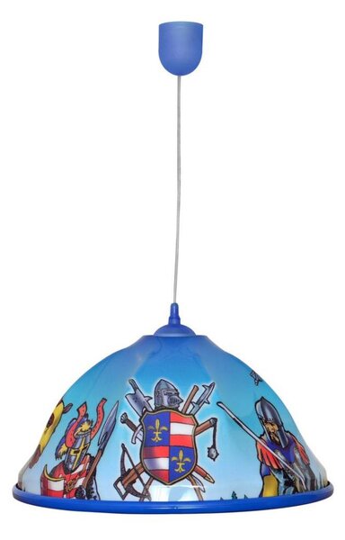 Detský luster na lanku KNIGHT 1xE27/15W/230V