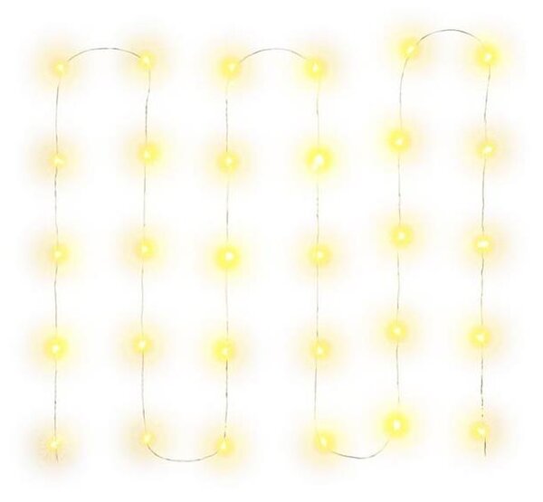 Retlux - LED reťaz 30xLED/3xAA 3,3m teplá biela