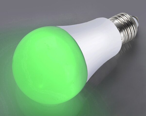 JUST LIGHT. 08132-43 - LED Žiarovka LILUCO E27/4W/230V zelená