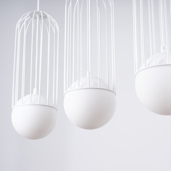 Sollux SL.1333 - Luster na lanku BRINA 3xG9/8W/230V biela