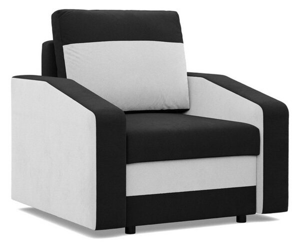 Kreslo HEWLET model 2 Sivá-čierna