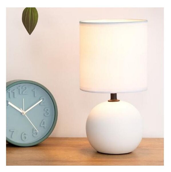 Atmosphera - Stolná lampa TIMÉO 1xE14/60W/230V matná biela