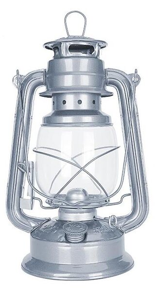 Brilagi - Petrolejová lampa LANTERN 28 cm strieborná