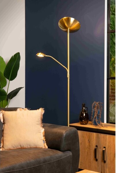 Lucide 19791/24/02 - LED Stmievateľná stojacia lampa ZENITH LED/20W + LED/4W/230V
