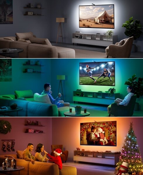 Govee - TV Backlight 3 Lite TV 75-85" SMART LED podsvietenie RGBICW Wi-Fi IP67