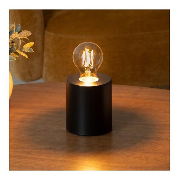 Atmosphera - Stolná lampa SABA 1xE27/40W/230V čierna