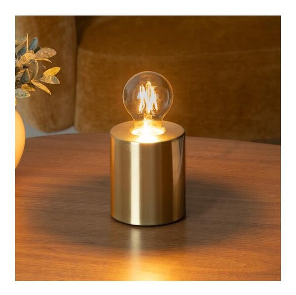 Atmosphera - Stolná lampa SABA 1xE27/40W/230V zlatá