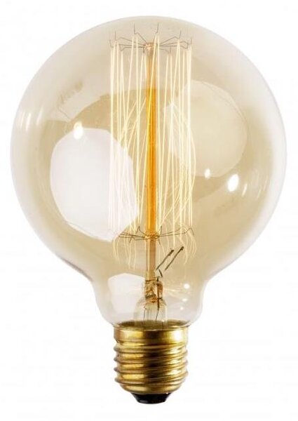 Priemyselná dekoračná stmievateľná žiarovka SELRED G95 E27/40W/230V 3000K