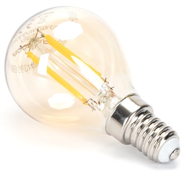 LED Stmievateľná žiarovka FILAMENT G45 E14/4W/230V 2200K - Aigostar