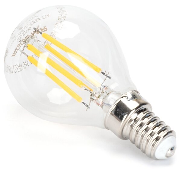 LED Stmievateľná žiarovka FILAMENT G45 E14/4W/230V 2700K - Aigostar