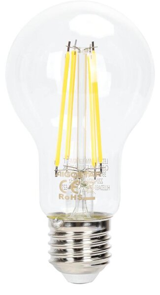 LED Stmievateľná žiarovka FILAMENT A60 E27/6W/230V 6500K - Aigostar
