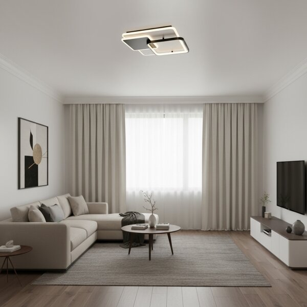 Brilagi - LED Stmievateľné stropné svietidlo FLARE LED/64W/230V 3000-6000K + DO
