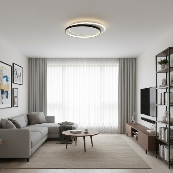 Brilagi - stmievateľné LED stropné svietidlo FLARE LED/48W/230V 3000-6000K + diaľkový ovládač