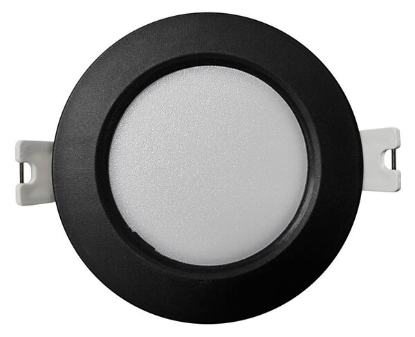 LED Podhľadové svietidlo CIRCLE LED/3W/230V 4000K pr. 9 cm čierna