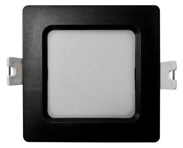 LED Podhľadové svietidlo SQUARE LED/3W/230V 4000K 9x9 cm čierna