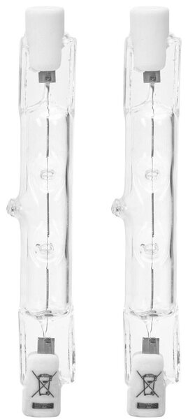 SADA 2x Priemyselná žiarovka J78 R7s/80W/230V 2900K - Aigostar