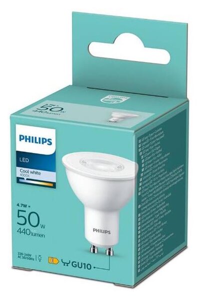 LED Žiarovka Philips GU10/4,7W/230V 4000K