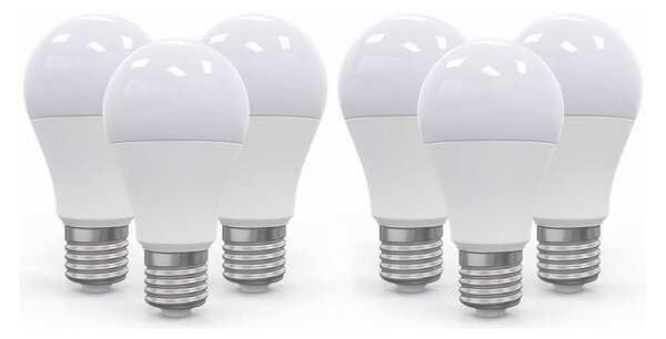 SADA 6x LED Žiarovka E27/10W/230V 2800K