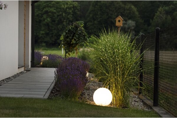 Kanlux 36594 - Vonkajšia lampa STONO 1xE27/25W/230V pr. 78 cm IP65