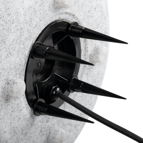 Kanlux 36594 - Vonkajšia lampa STONO 1xE27/25W/230V pr. 78 cm IP65