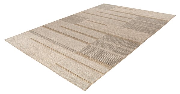 Obsession, Kusový koberec My Oslo 706 Taupe - na von aj na doma, 80x150, hnedá, chodba / predsieň