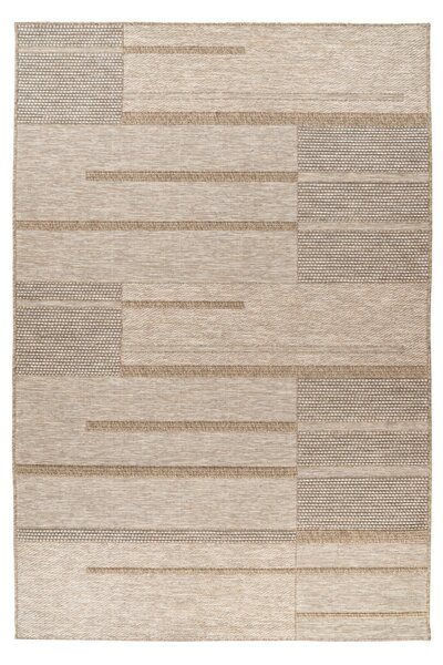 Obsession, Kusový koberec My Oslo 706 Taupe - na von aj na doma, 80x150, hnedá, chodba / predsieň