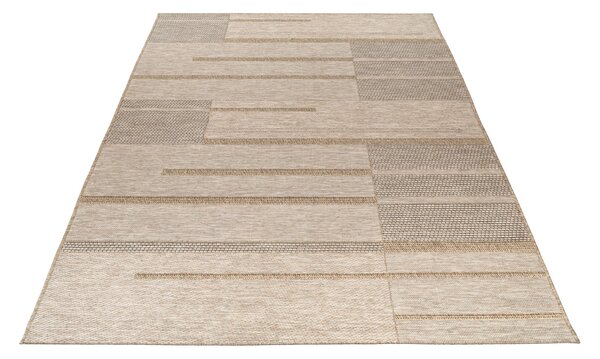 Obsession, Kusový koberec My Oslo 706 Taupe - na von aj na doma, 80x150, hnedá, chodba / predsieň