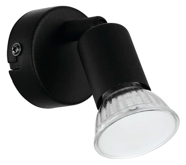 Eglo 780457 - LED Nástenné bodové svietidlo ESCALERA 1xGU10/2,8W/230V 3000K čierna
