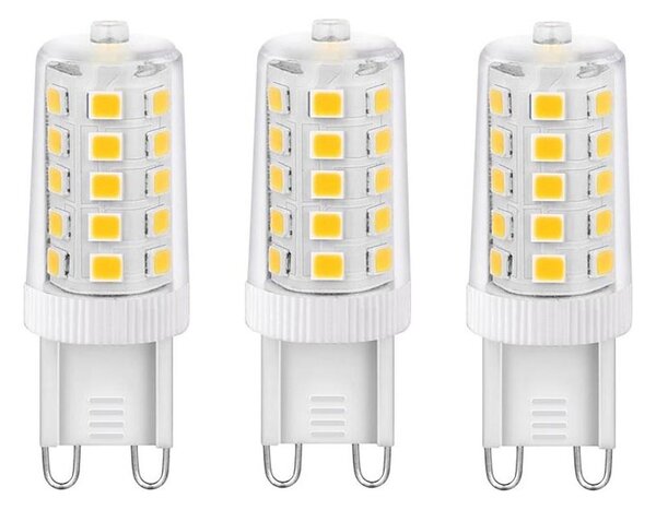 SADA 3x LED Žiarovka ECOLINE G9/3,5W/230V 3000K - Brilagi