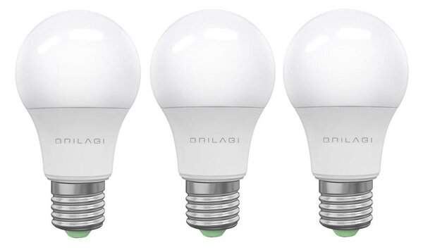SADA 3x LED Žiarovka ECOLINE A60 E27/15W/230V 4000K - Brilagi