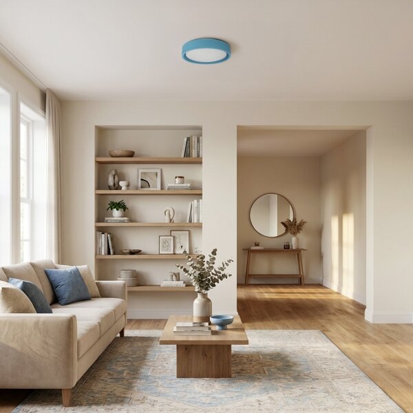 Brilagi - LED stropné svietidlo MATTEO LED/24W/230V priemer 31 cm tyrkysové