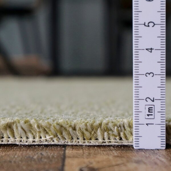 Condor Carpets , Metrážny koberec Prestige 445, na mieru, šíře 4m, zelená, ab (mriežka), detská izba