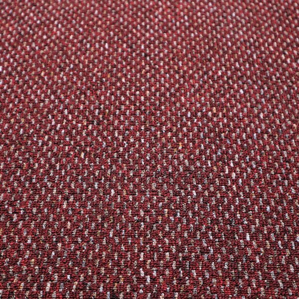 Timzo, Metrážny koberec Rubin 2159 red, na mieru, šíře 4m, červená, ab (mriežka), chodba / predsieň