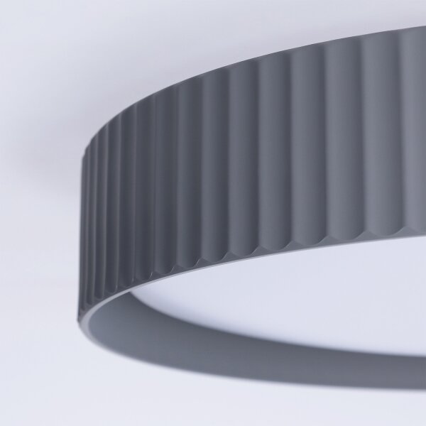 Brilagi - LED stmievateľné stropné svietidlo LUCIA LED/48W/230V pr. 41 cm sivé+DO