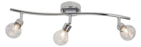 Brilliant - Bodové svietidlo BULB 3xG9/28W/230V lesklý chróm