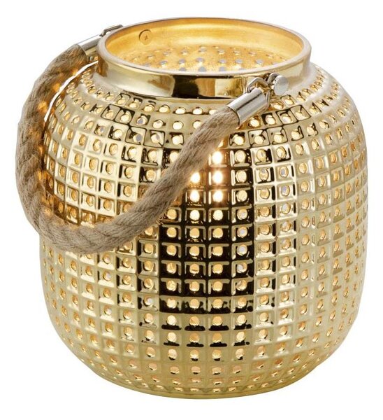 Globo 50770145 - Dekoratívna stolná lampa BOLA 1xE14/40W/230V zlatá