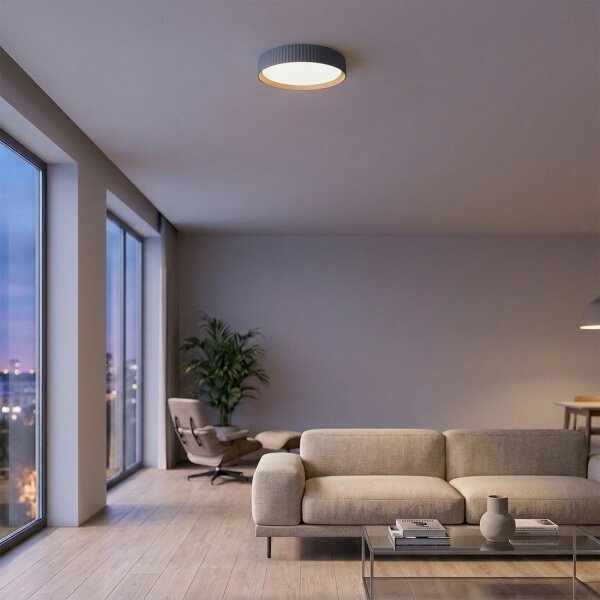 Brilagi - LED stmievateľné stropné svietidlo LUCIA LED/48W/230V pr. 41 cm sivé+DO