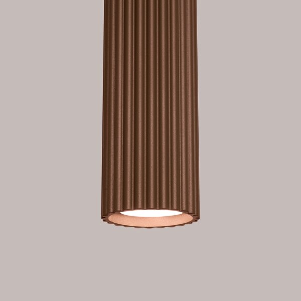 Brilagi - LED luster na lanku CRESTO 1xGU10/10W/230V hnedý