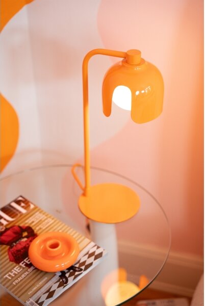Osram - Stolná lampa DECOR COROLLE 1xG9/20W/230V oranžová