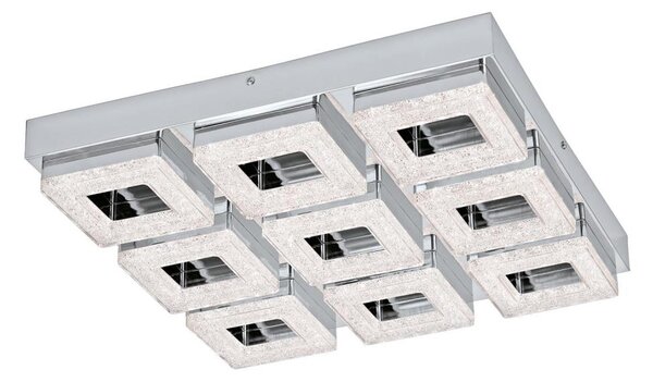 Eglo 95658 - Krištáľové stropné svietidlo FRADELO 9xLED/4W/230V
