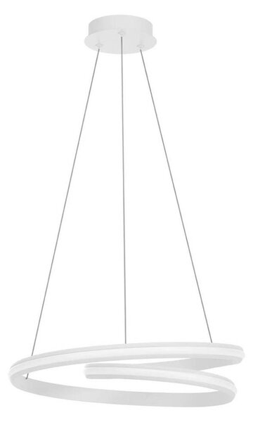 Redo 01-4360 - LED stmievateľný luster na lanku TORSION LED/40W/230V biela