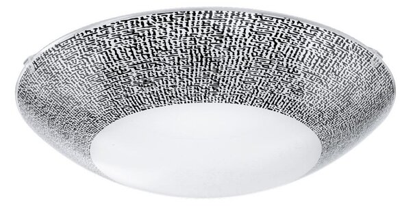 Eglo 95289 - LED stropné svietidlo MAGITTA LED/16W/230V pr. 31,5 cm čierna/biela