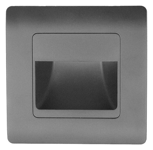 Emithor 70439 - LED Schodiskové svietidlo STEP LIGHT LED/1W/230V antracit