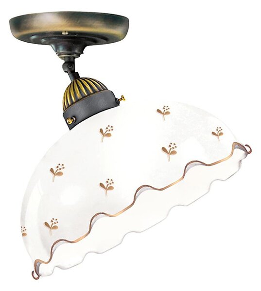 Kolarz 731.10.161-Prisadený luster NONNA 1xE27/75W/230V, priemer 30 cm, kvetinový dizajn, ružové zlato
