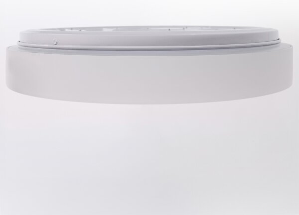 Brilagi - LED stmievateľné stropné svietidlo WALDO LED/48W/230V priemer 40 cm biela/strieborná s diaľkovým ovládaním