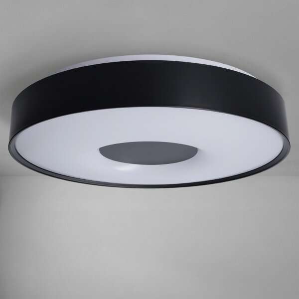 Brilagi - stmievateľné LED stropné svietidlo JAMIS LED/48W/230V pr. 39 cm čierna + DO