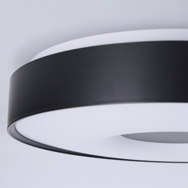 Brilagi - stmievateľné LED stropné svietidlo JAMIS LED/48W/230V pr. 39 cm čierna + DO