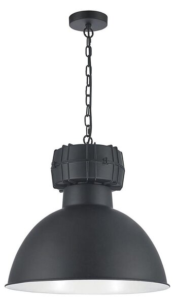 Luster na reťazi BJORN 1xE27/60W/230V čierna